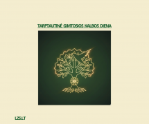 Plakato autorė Aida Vėželienė